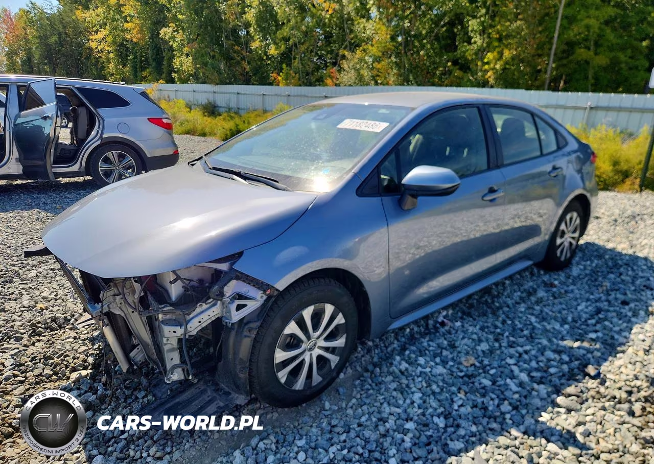 2022 Toyota Corolla Le VIN:JTDEAMDEXNJ048087 - 1