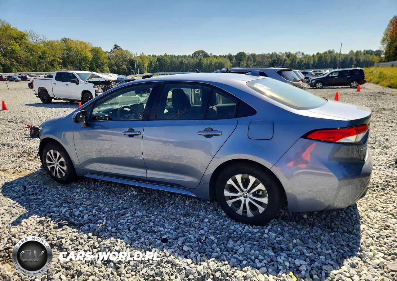 2022 Toyota Corolla Le VIN:JTDEAMDEXNJ048087 - 2