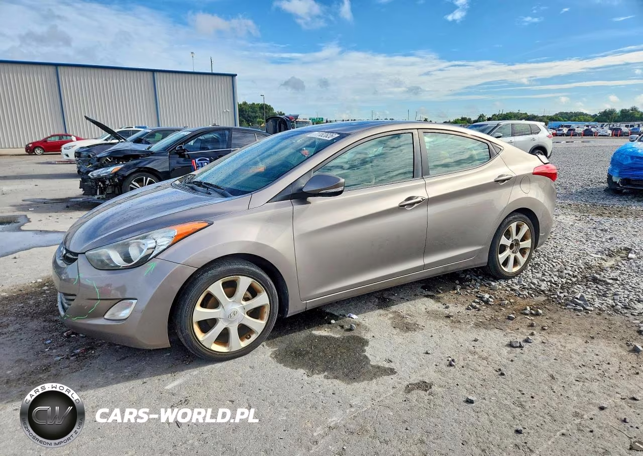 2011 Hyundai Elantra Limited VIN:5NPDH4AE0BH010884 - 1