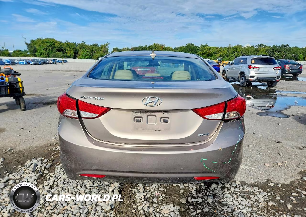 2011 Hyundai Elantra Limited VIN:5NPDH4AE0BH010884 - 6