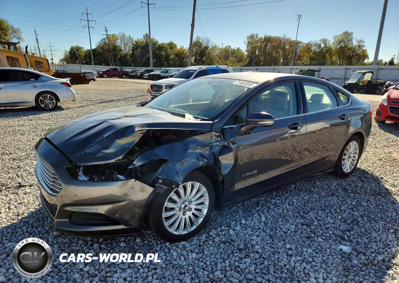 2015 Ford Fusion Se Hybrid VIN:3FA6P0LU9FR221616 - 1