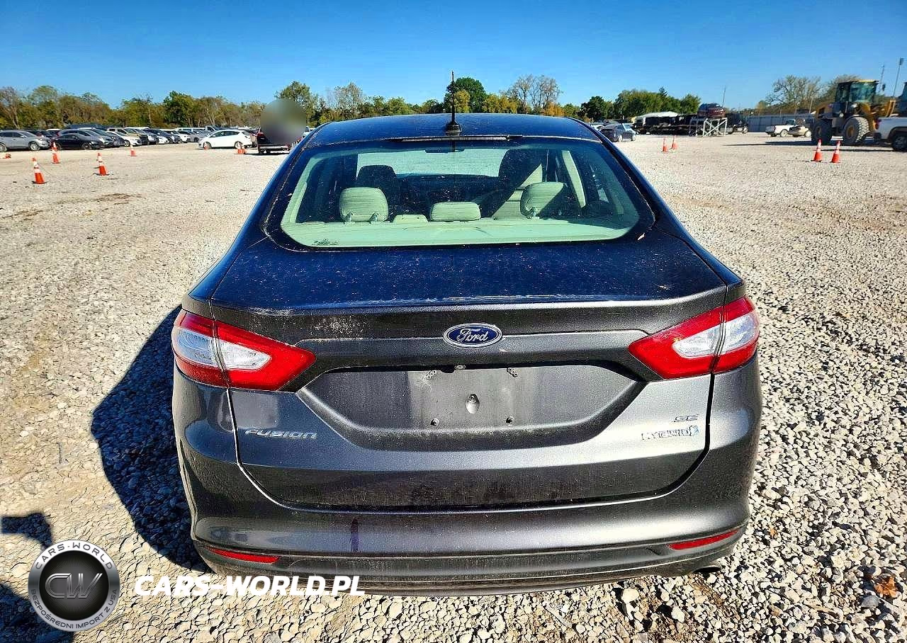 2015 Ford Fusion Se Hybrid VIN:3FA6P0LU9FR221616 - 6