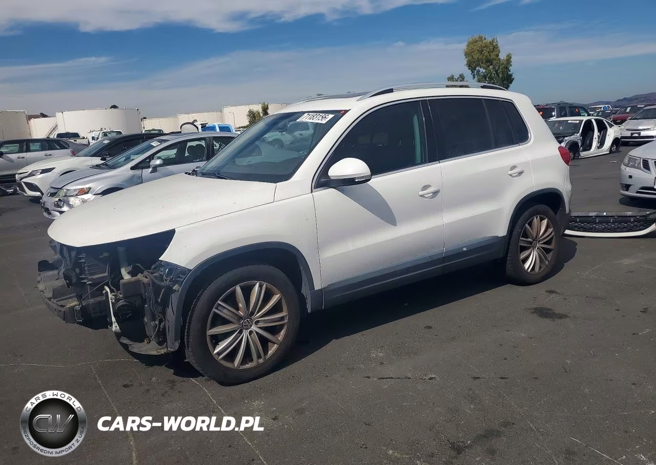2012 Volkswagen Tiguan S VIN:WVGAV7AX9CW530684 - 1