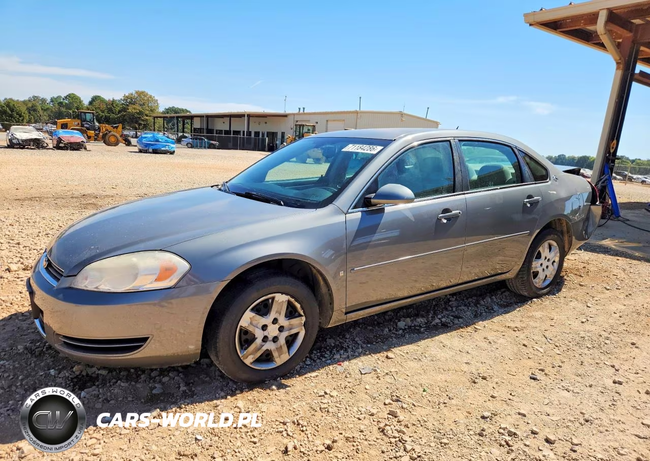 2008 Chevrolet Impala Ls VIN:2G1WB58K989198756 - 1