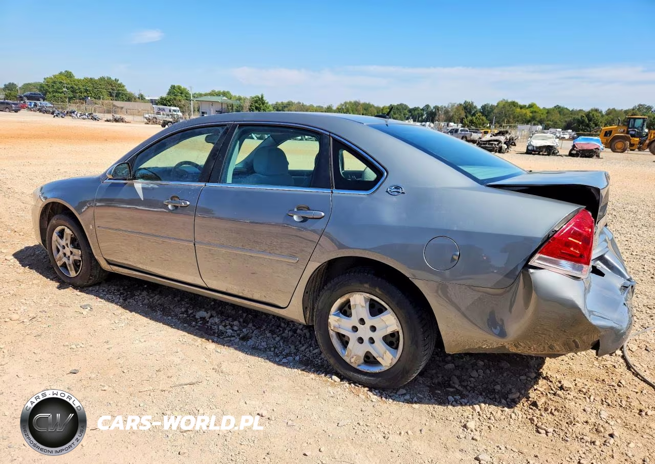 2008 Chevrolet Impala Ls VIN:2G1WB58K989198756 - 2