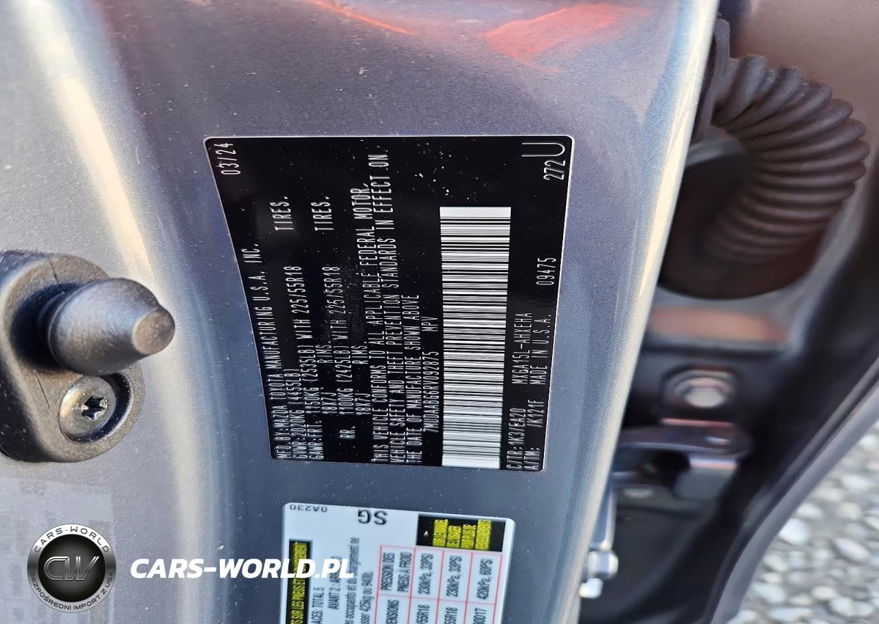 2024 Toyota Corolla Cross Xle VIN:7MUDAABG6RV092875 - 14