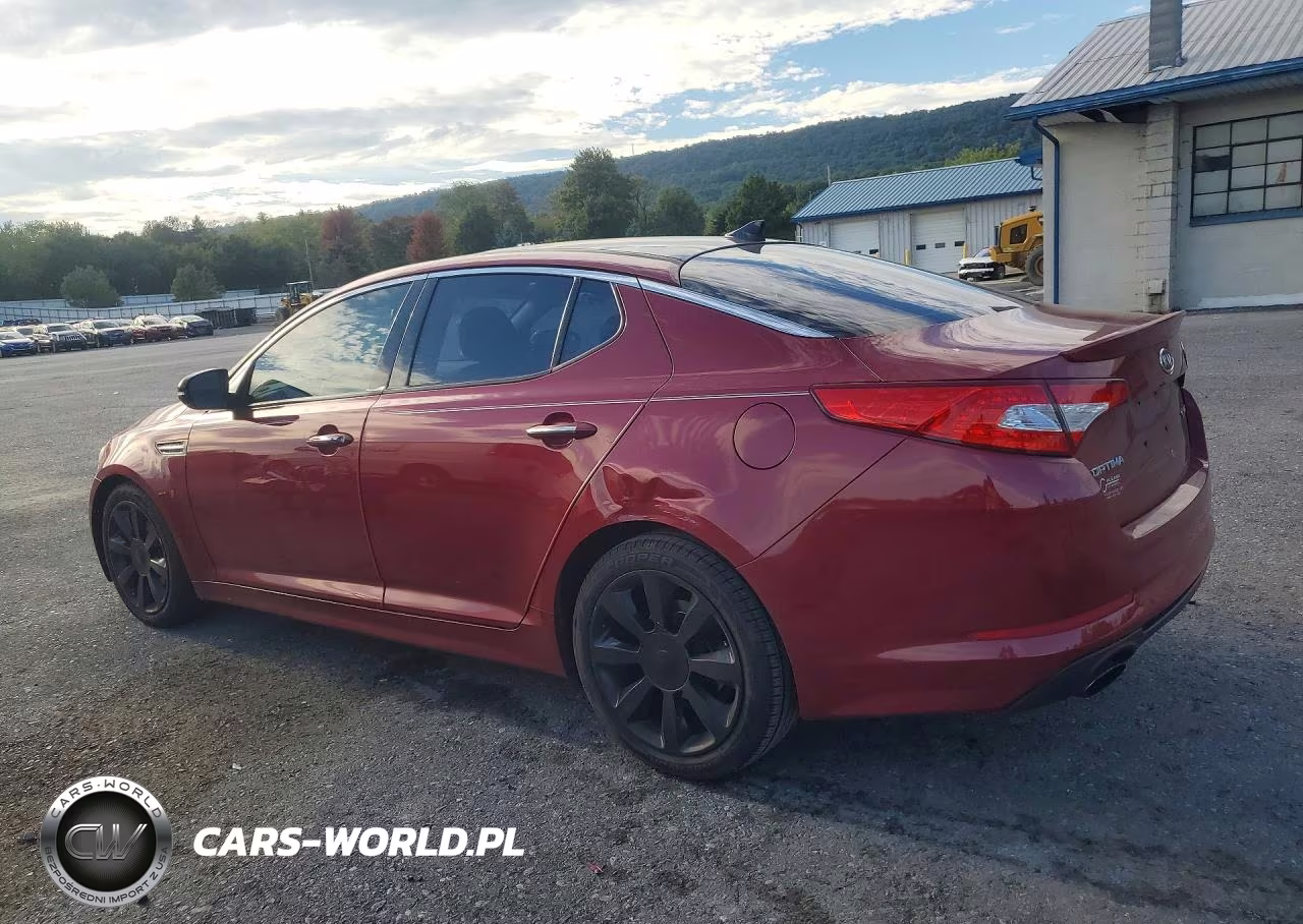 2011 Kia Optima Sx VIN:KNAGR4A60B5160672 - 2