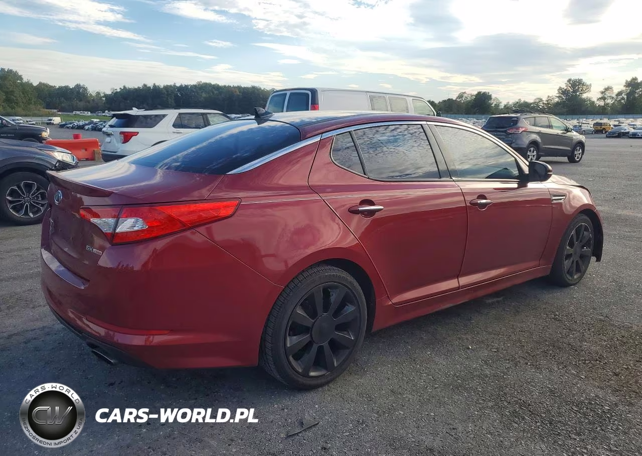 2011 Kia Optima Sx VIN:KNAGR4A60B5160672 - 3