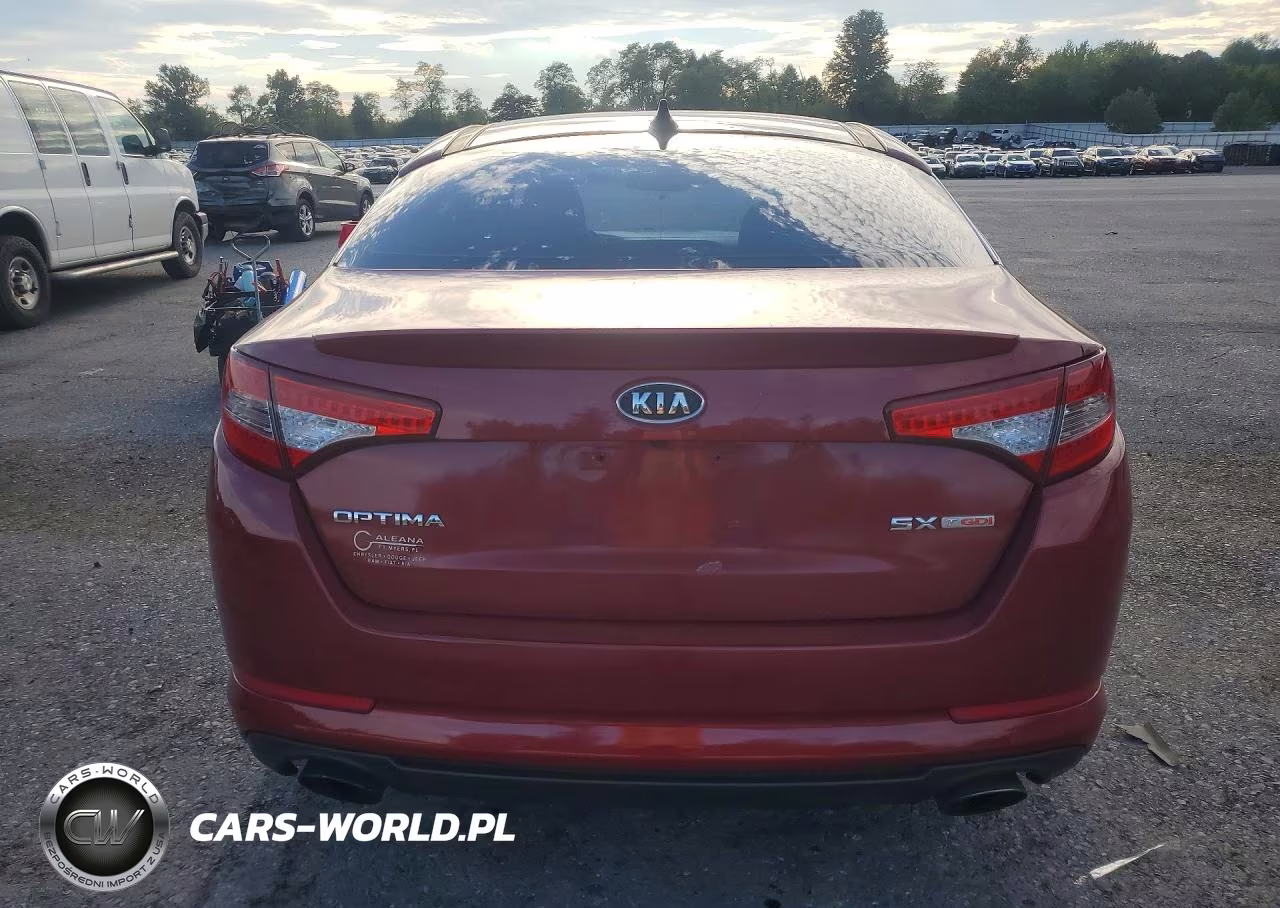 2011 Kia Optima Sx VIN:KNAGR4A60B5160672 - 6