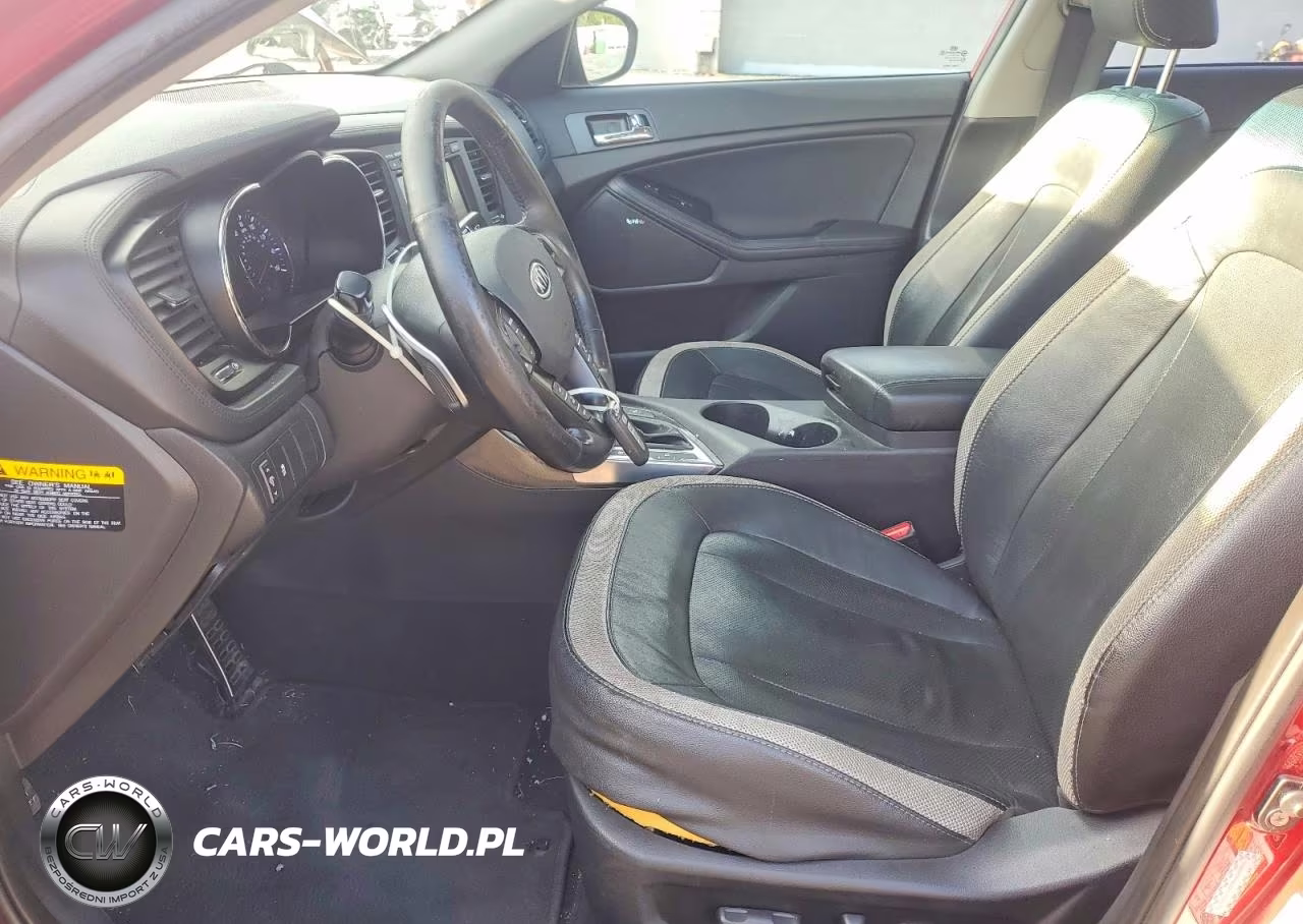 2011 Kia Optima Sx VIN:KNAGR4A60B5160672 - 7