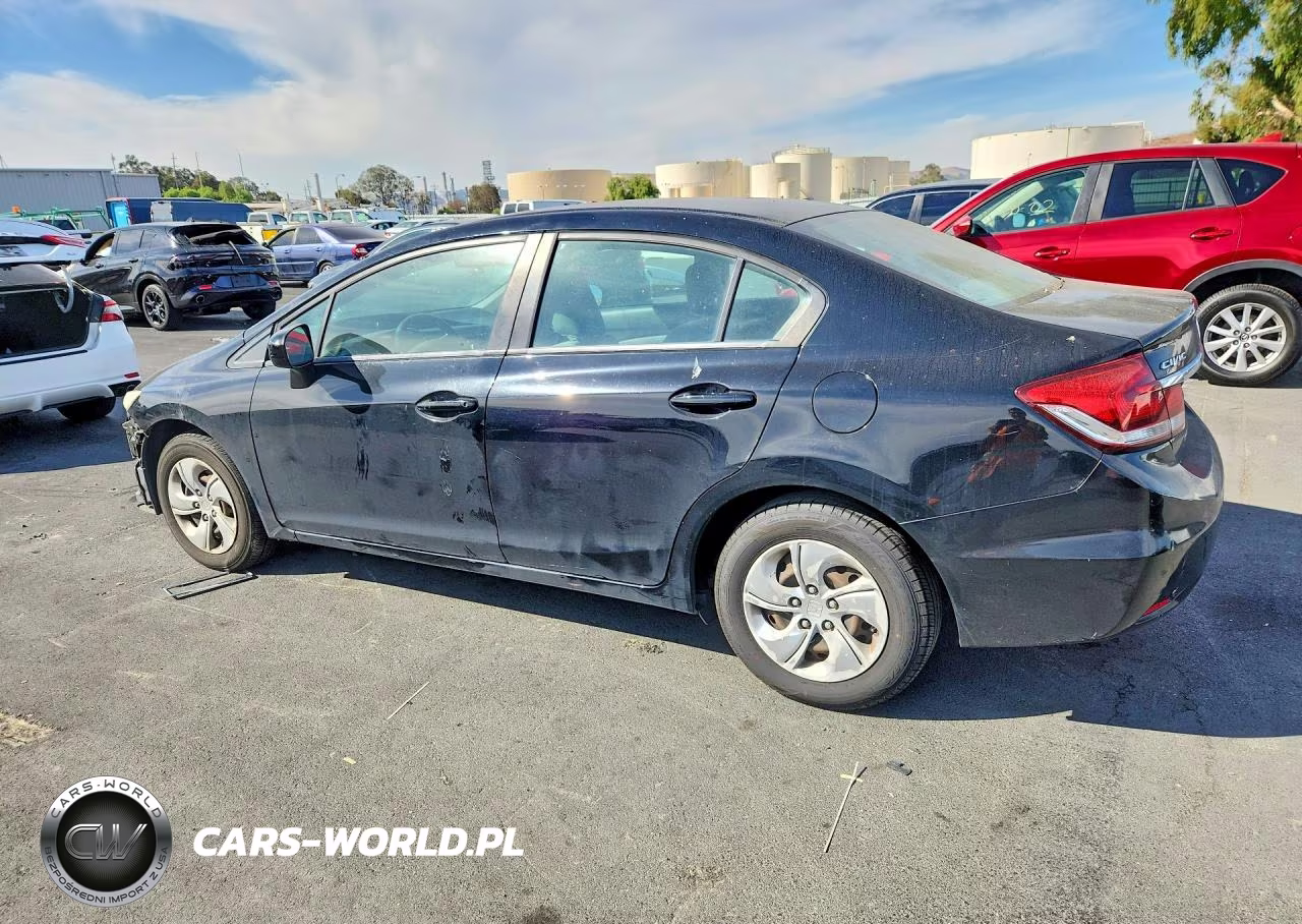 2014 Honda Civic Lx VIN:19XFB2F5XEE252498 - 2