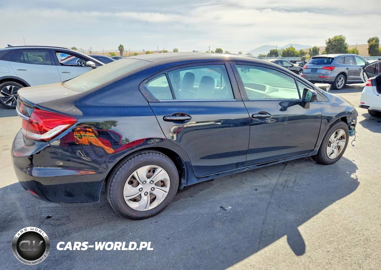 2014 Honda Civic Lx VIN:19XFB2F5XEE252498 - 3