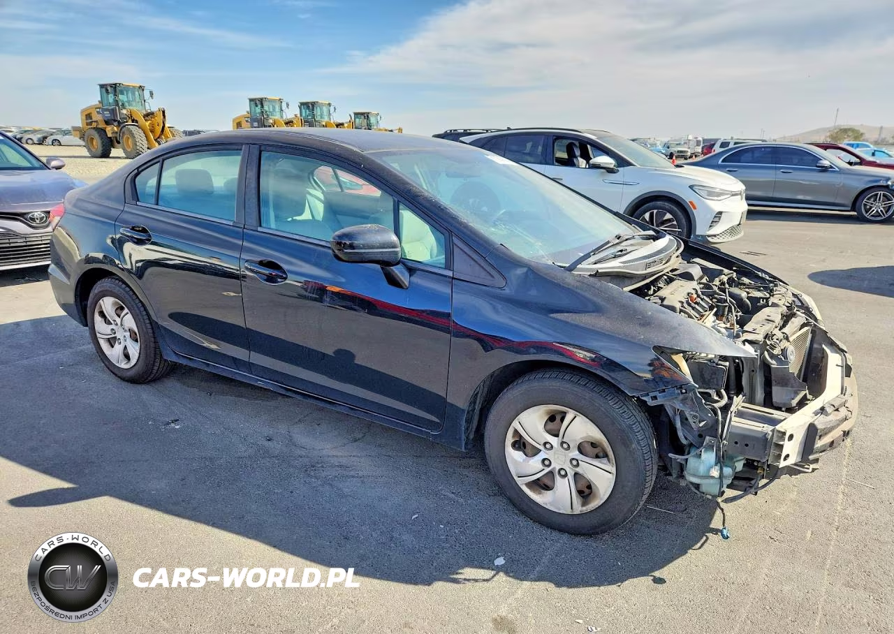 2014 Honda Civic Lx VIN:19XFB2F5XEE252498 - 4