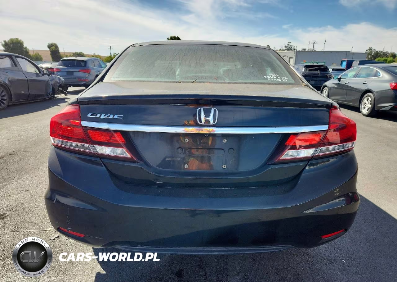 2014 Honda Civic Lx VIN:19XFB2F5XEE252498 - 6
