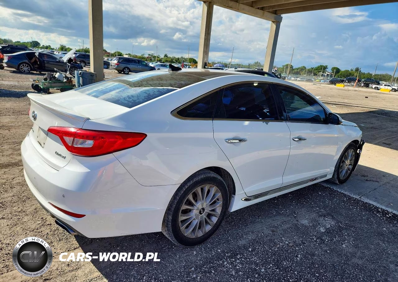 2015 Hyundai Sonata Limited VIN:5NPE34AF8FH009824 - 3