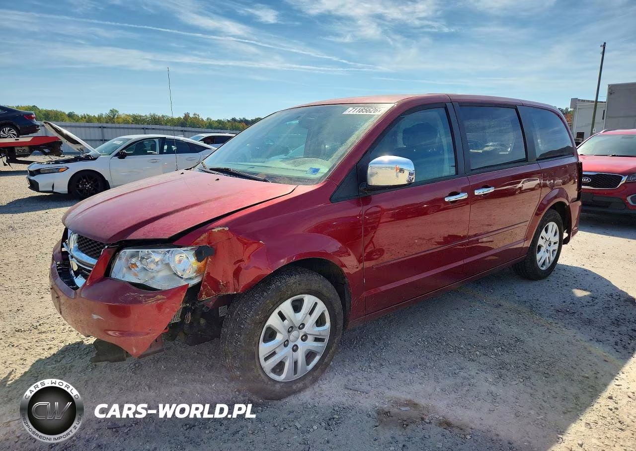 2015 Dodge Grand Caravan Se VIN:2C4RDGBG5FR623742 - 1