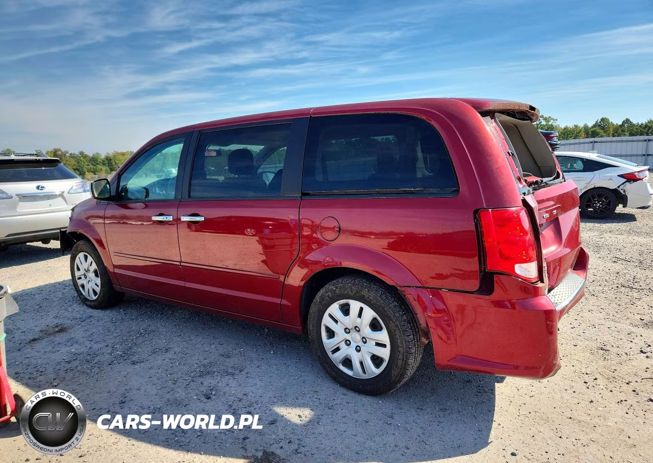 2015 Dodge Grand Caravan Se VIN:2C4RDGBG5FR623742 - 2