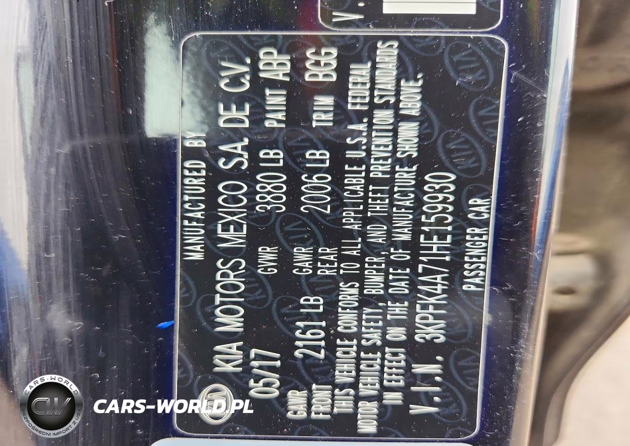 2017 Kia Forte Lx VIN:3KPFK4A71HE159930 - 12