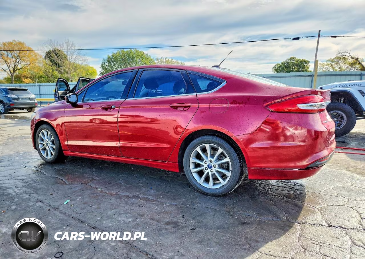 2017 Ford Fusion Se VIN:3FA6P0H70HR377419 - 2