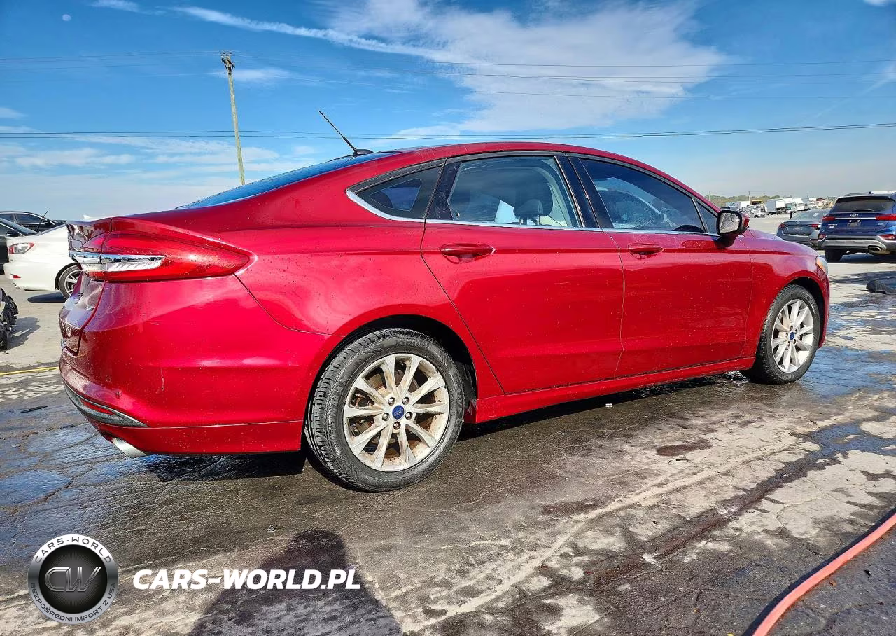 2017 Ford Fusion Se VIN:3FA6P0H70HR377419 - 3