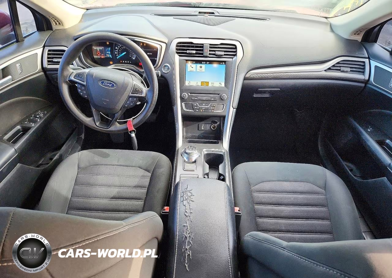 2017 Ford Fusion Se VIN:3FA6P0H70HR377419 - 8