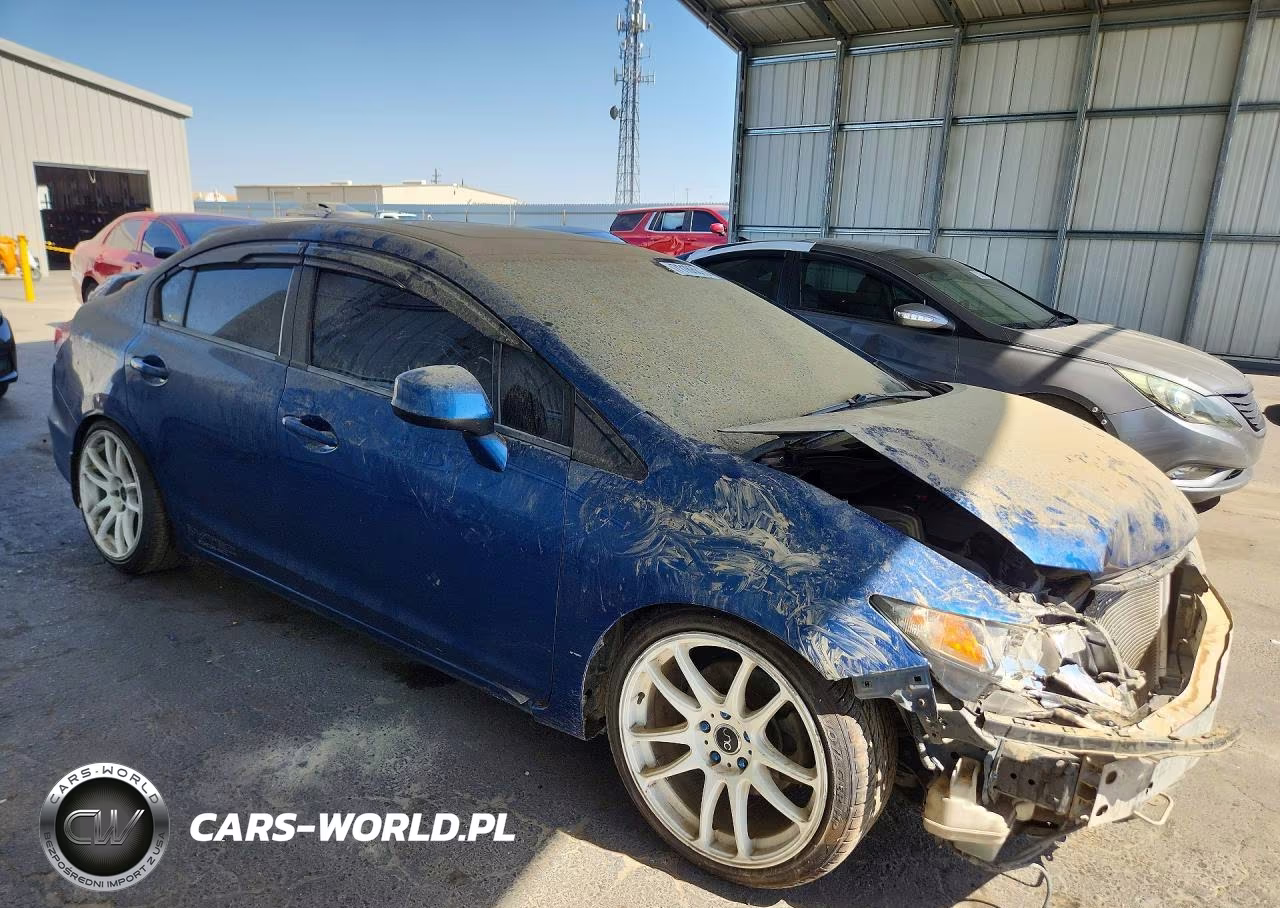 2013 Honda Civic Si VIN:2HGFB6E57DH710348 - 4