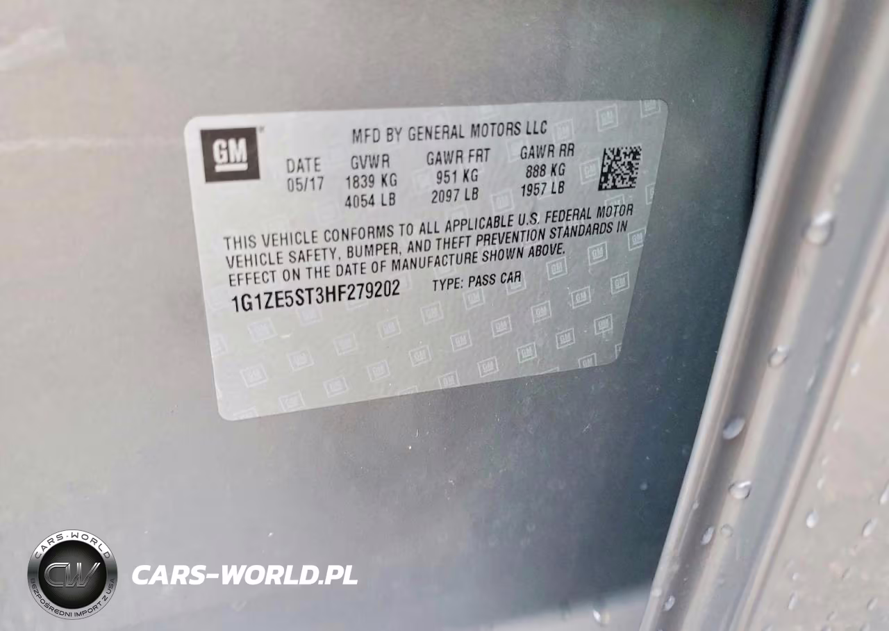 2017 Chevrolet Malibu Lt VIN:1G1ZE5ST3HF279202 - 12