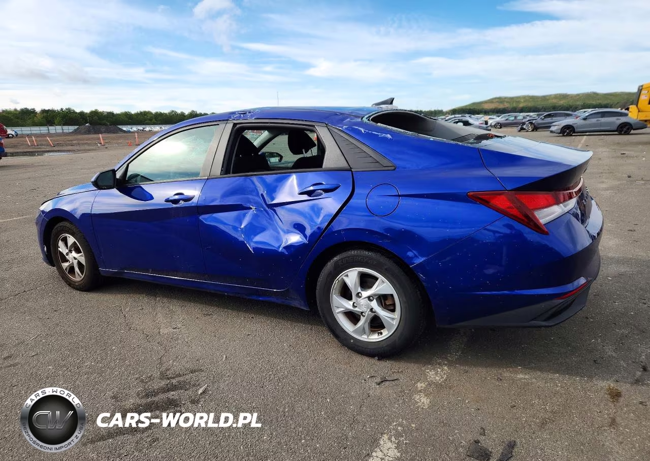2021 Hyundai Elantra Se VIN:KMHLL4AG2MU181989 - 2
