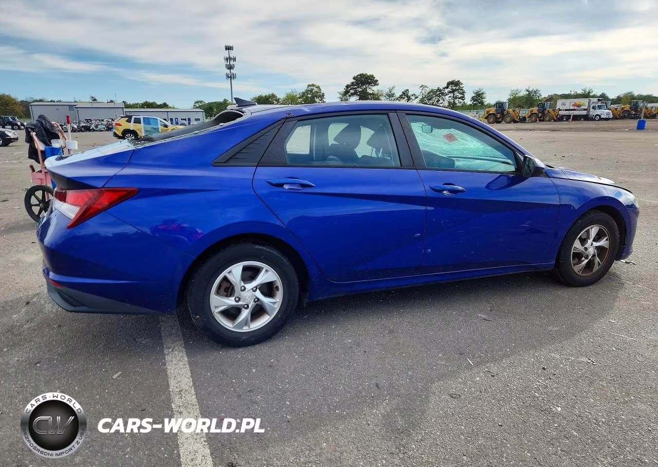 2021 Hyundai Elantra Se VIN:KMHLL4AG2MU181989 - 3
