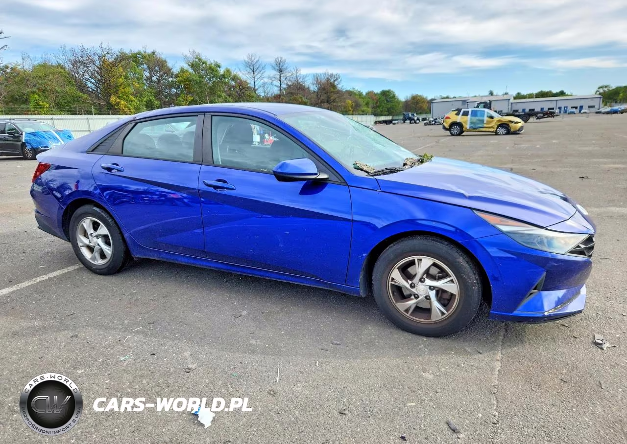 2021 Hyundai Elantra Se VIN:KMHLL4AG2MU181989 - 4