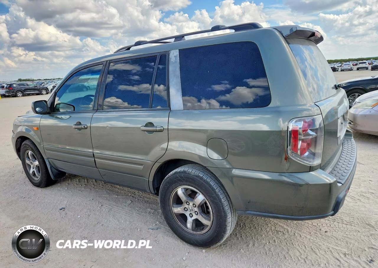 2007 Honda Pilot Exl VIN:5FNYF28537B040310 - 2