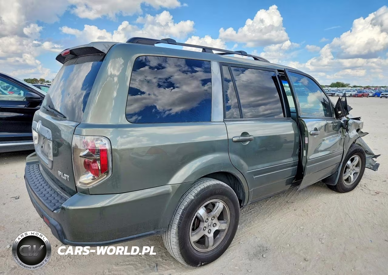 2007 Honda Pilot Exl VIN:5FNYF28537B040310 - 3