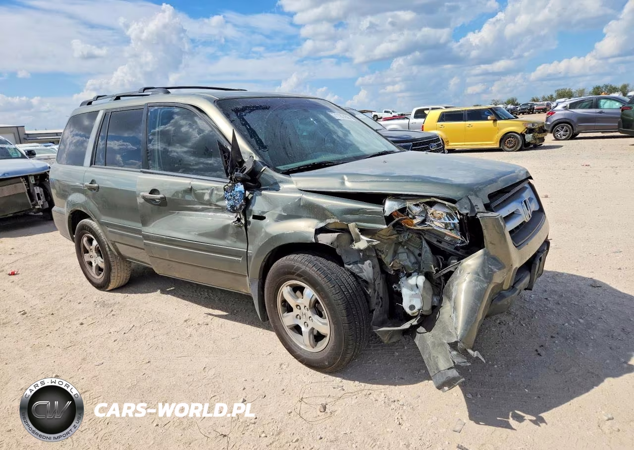 2007 Honda Pilot Exl VIN:5FNYF28537B040310 - 4