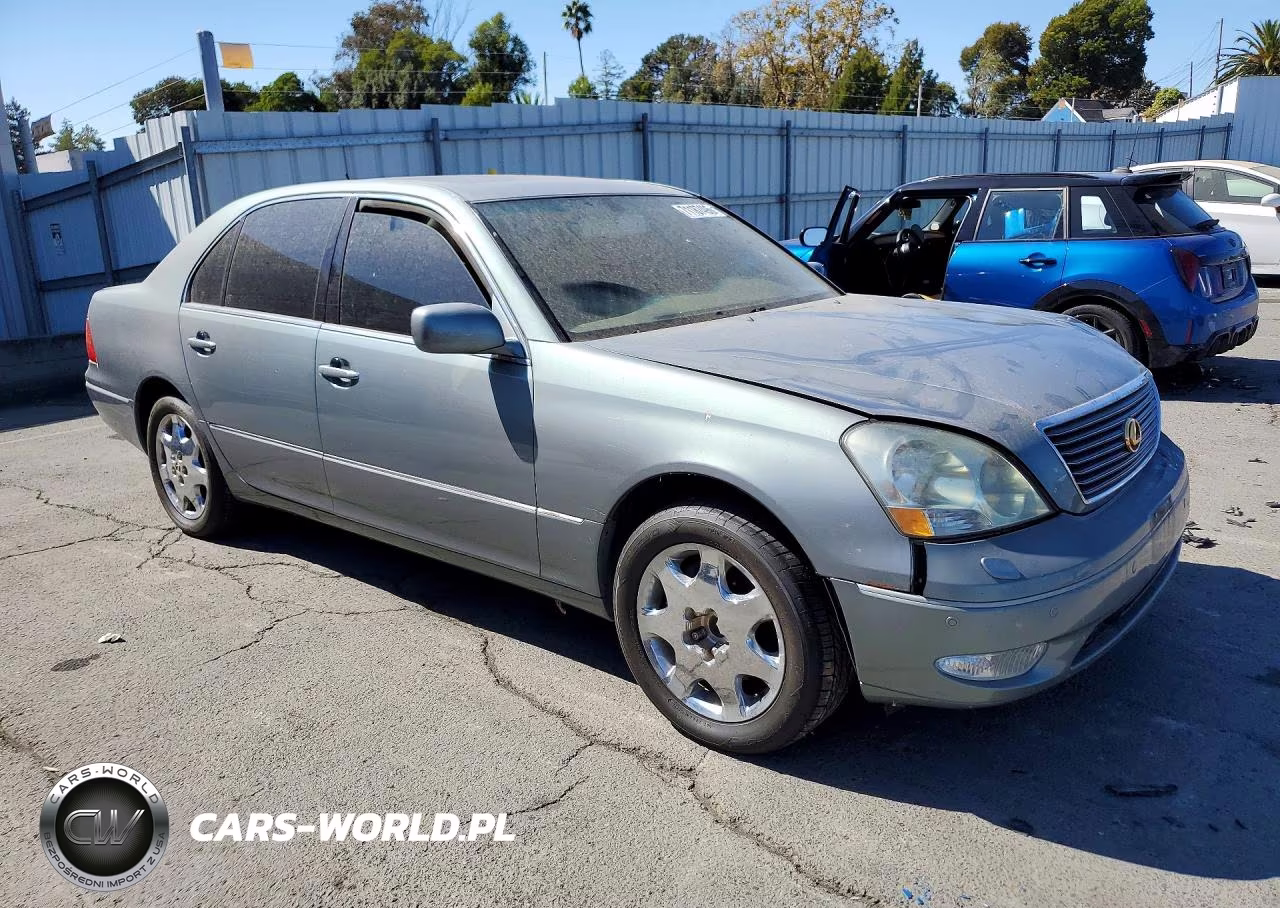 2001 Lexus Ls 430 VIN:JTHBN30F810049608 - 4
