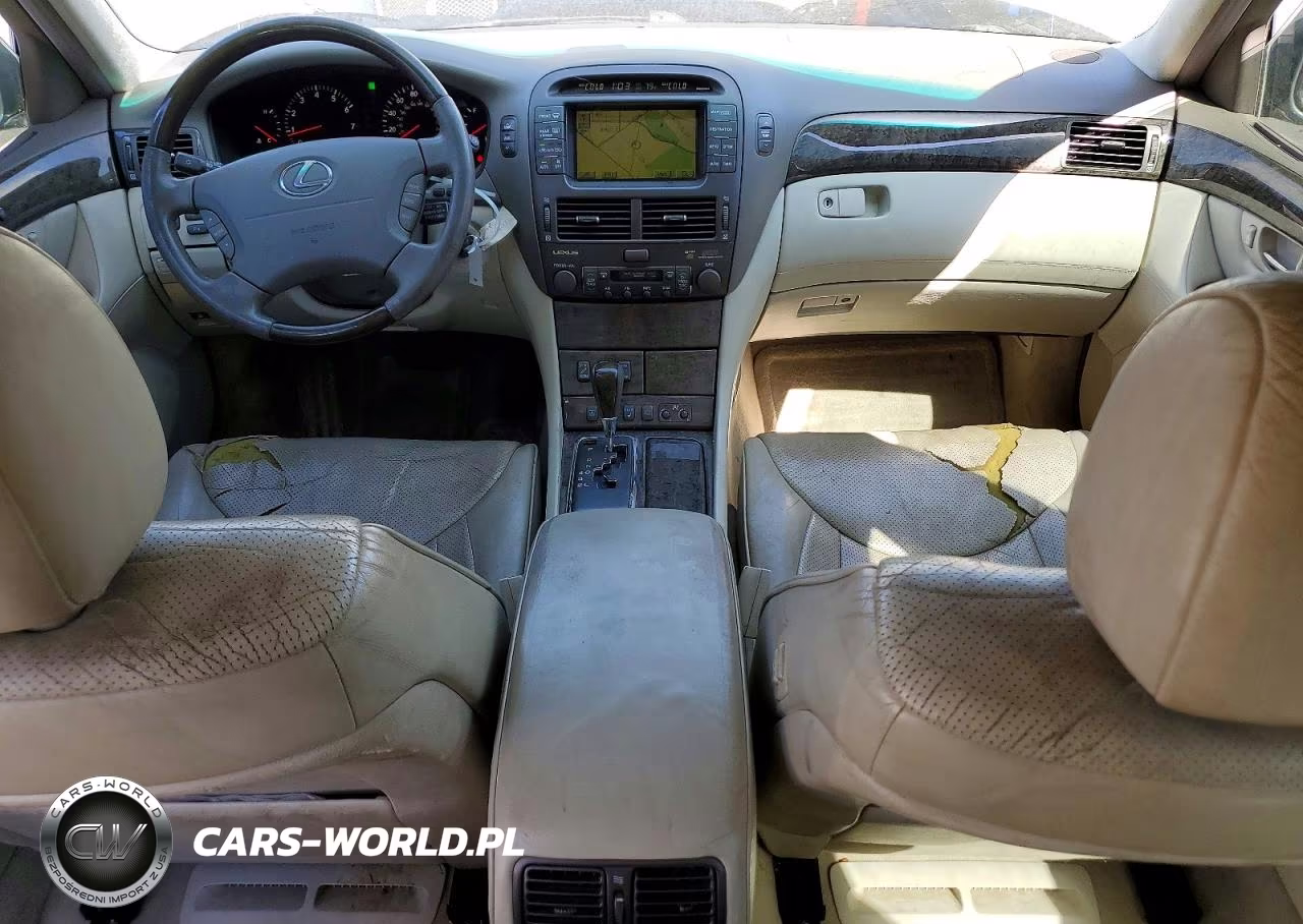 2001 Lexus Ls 430 VIN:JTHBN30F810049608 - 8