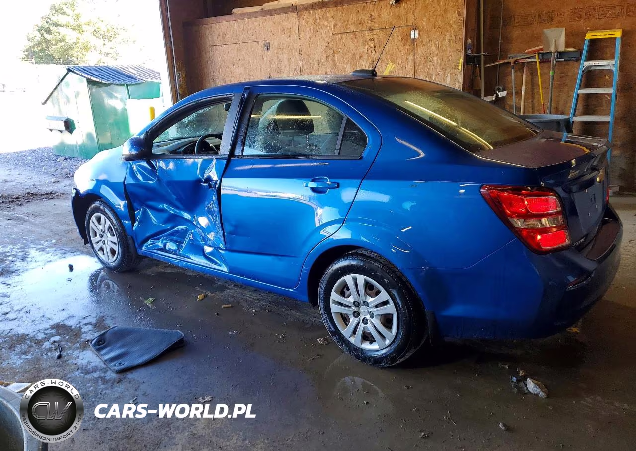 2017 Chevrolet Sonic Ls VIN:1G1JB5SG5H4155470 - 2