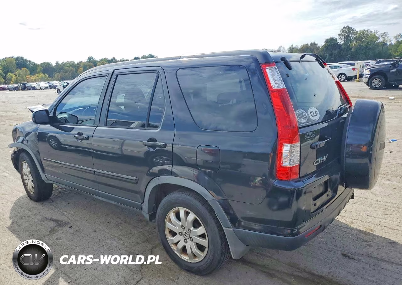 2006 Honda Cr-V Se VIN:JHLRD78926C028514 - 2