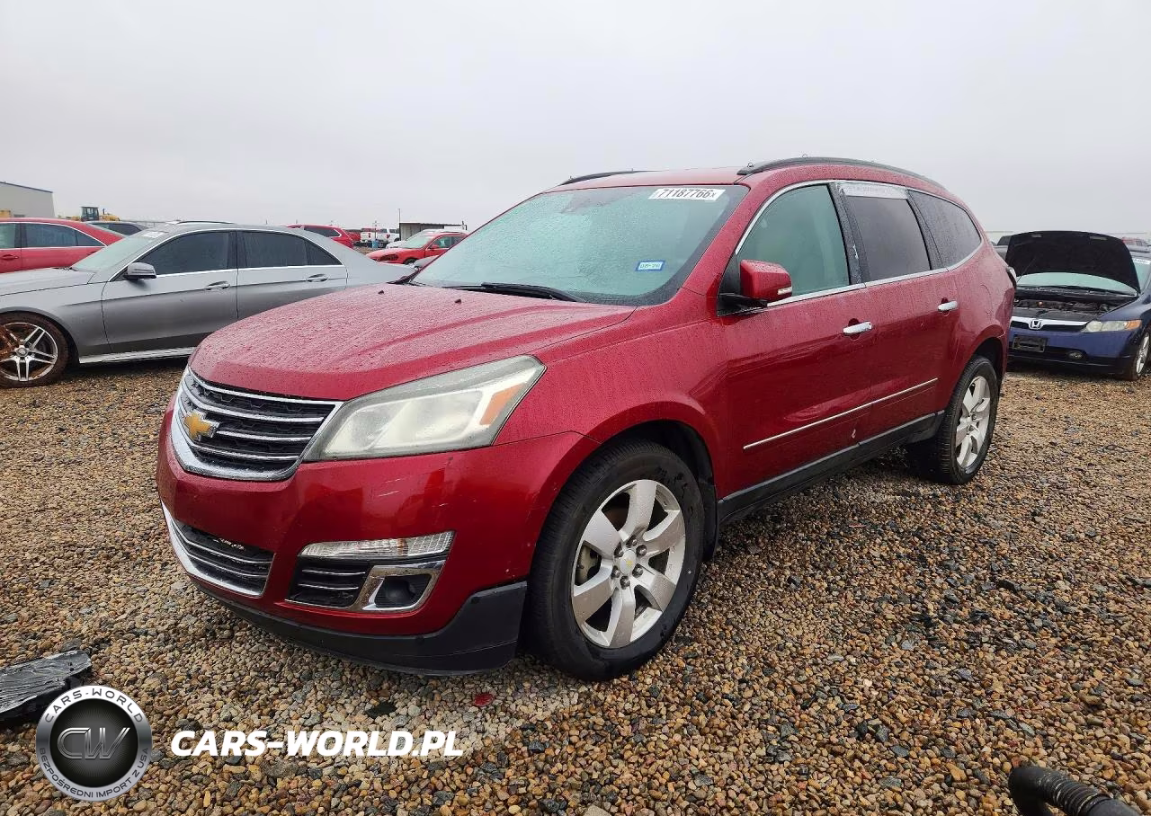 2014 Chevrolet Traverse Ltz VIN:1GNKRJKD7EJ282781 - 1
