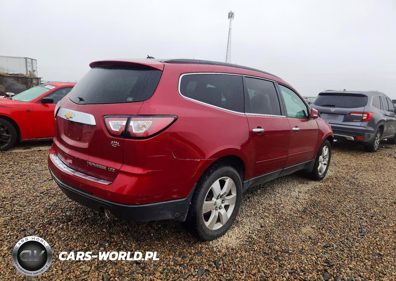 2014 Chevrolet Traverse Ltz VIN:1GNKRJKD7EJ282781 - 3