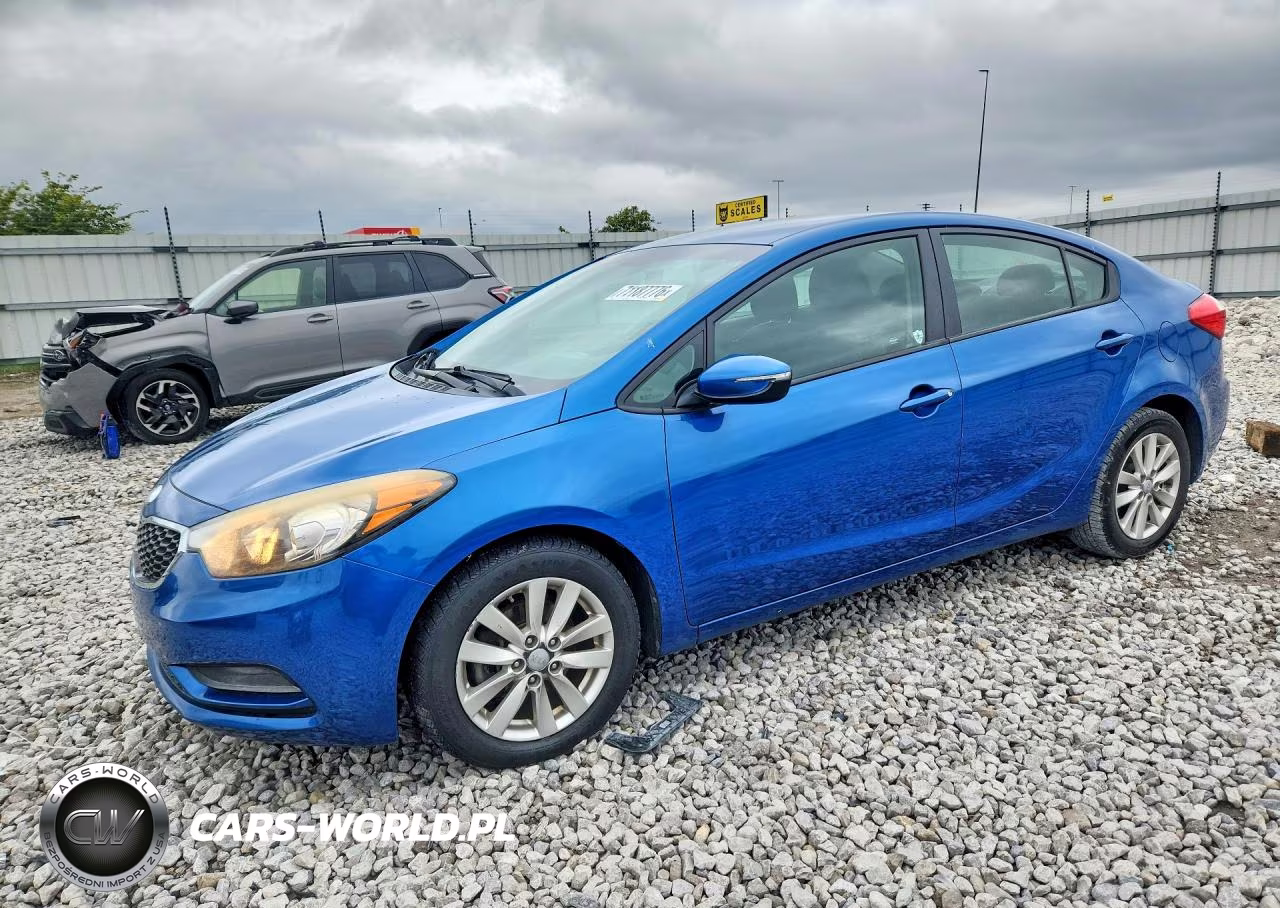 2014 Kia Forte Lx VIN:KNAFX4A64E5205411 - 1