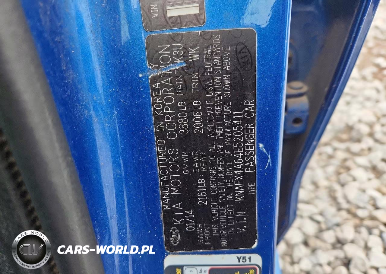 2014 Kia Forte Lx VIN:KNAFX4A64E5205411 - 12