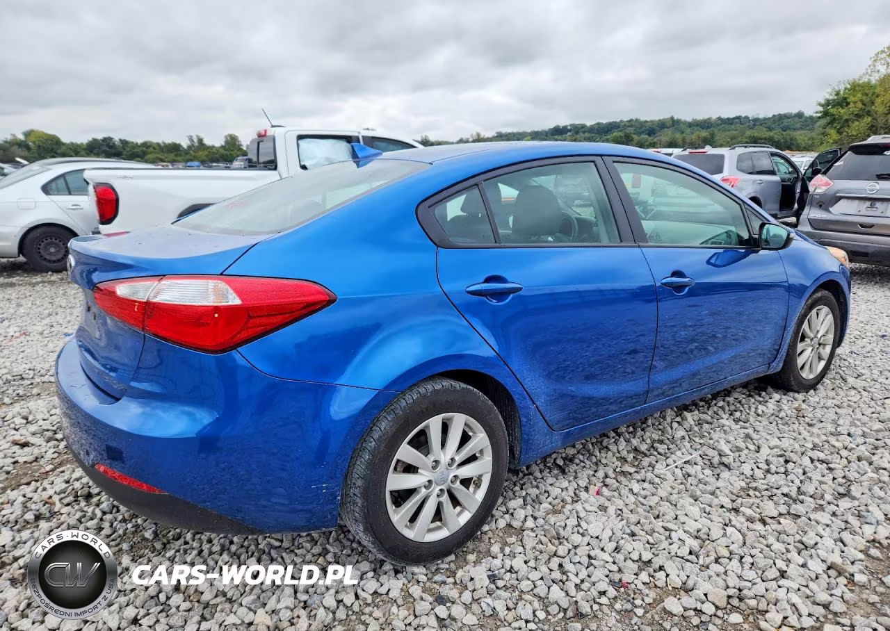 2014 Kia Forte Lx VIN:KNAFX4A64E5205411 - 3