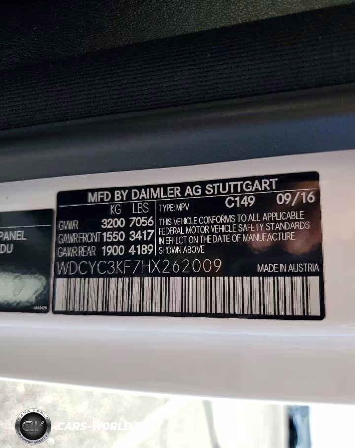 2017 Mercedes-Benz G 550 VIN:WDCYC3KF7HX262009 - 13