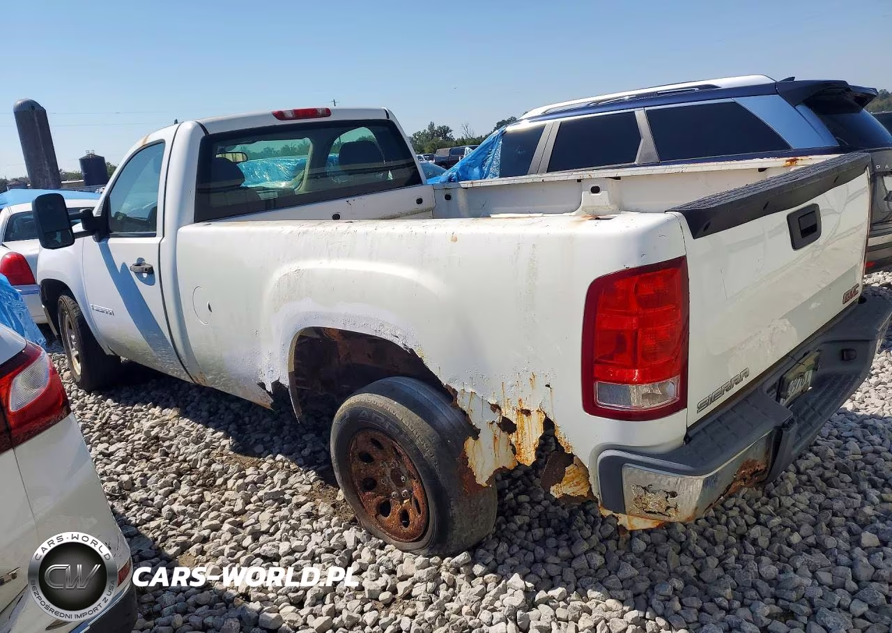 2008 GMC Sierra C1500 VIN:1GTEC14C08Z107113 - 2