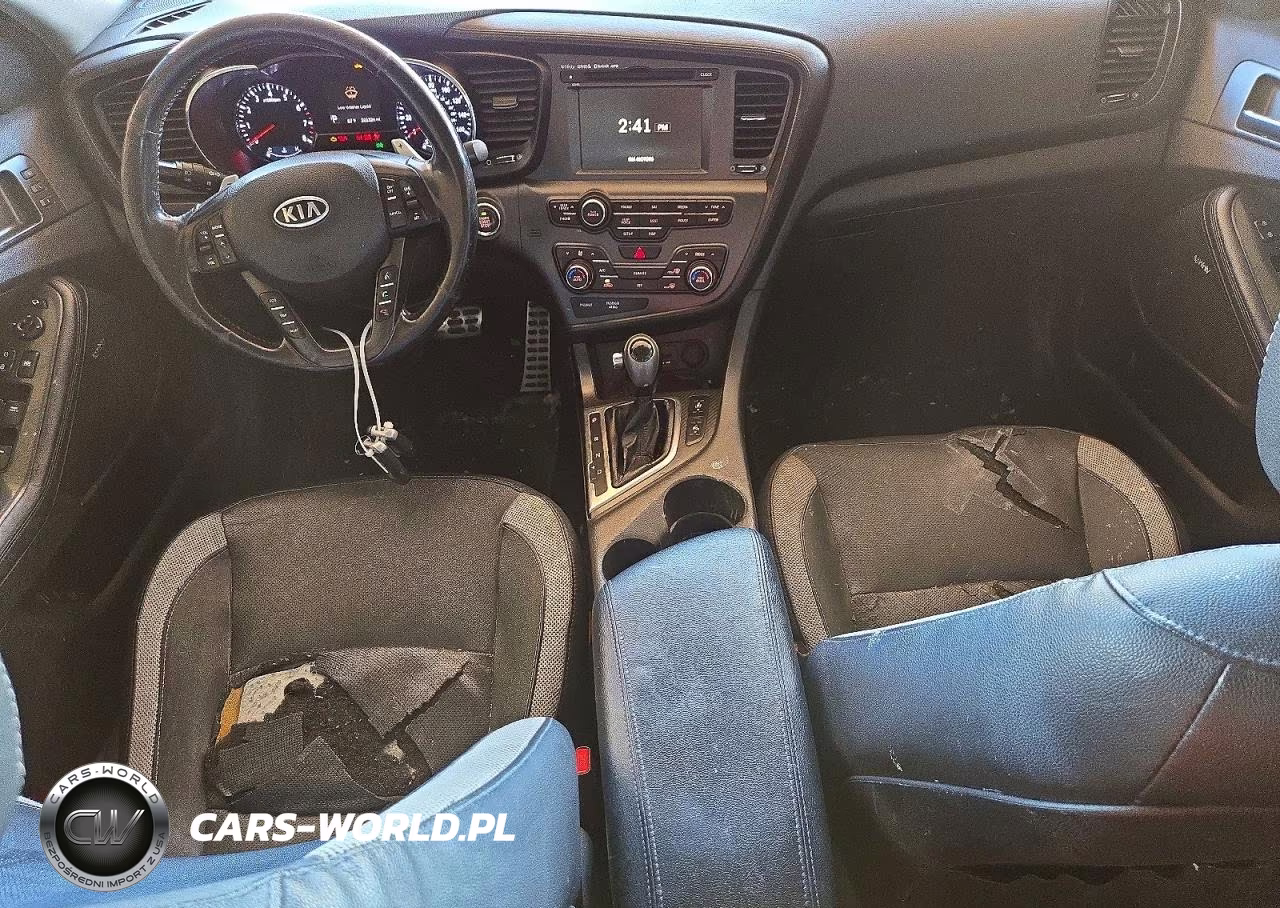 2012 Kia Optima Sx VIN:5XXGR4A64CG002271 - 8