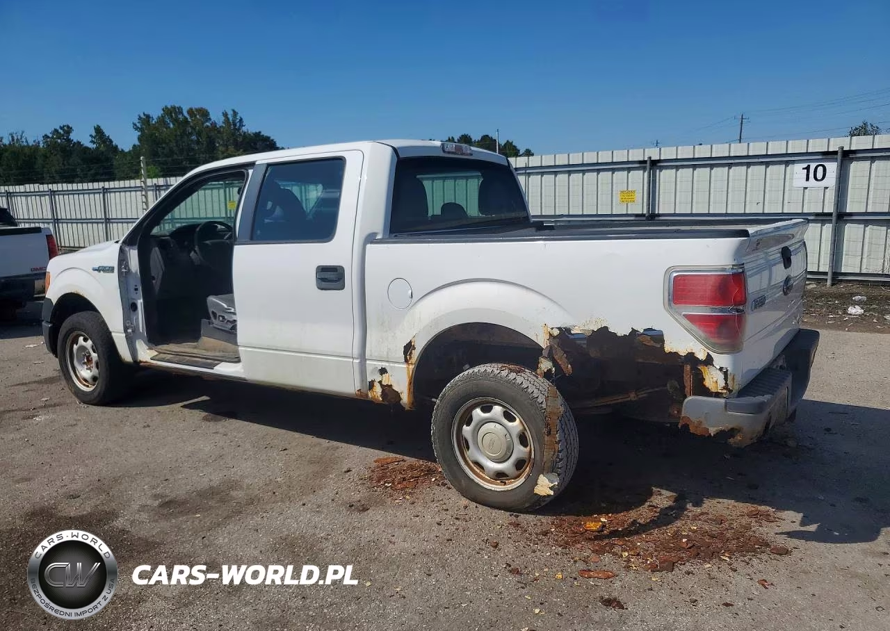 2013 Ford F150 Supercrew VIN:1FTFW1CF4DKE59623 - 2