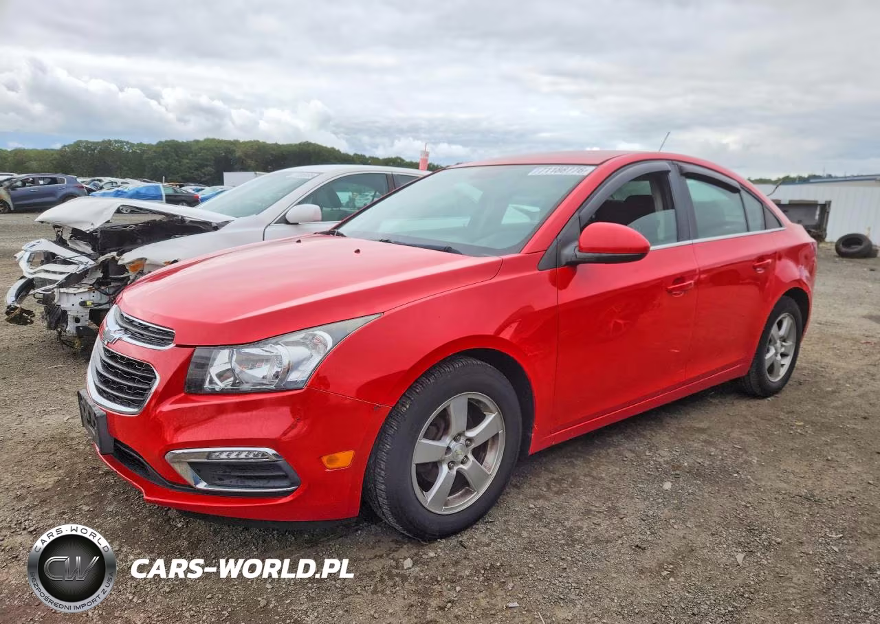 2015 Chevrolet Cruze Lt VIN:1G1PC5SBXF7296090 - 1