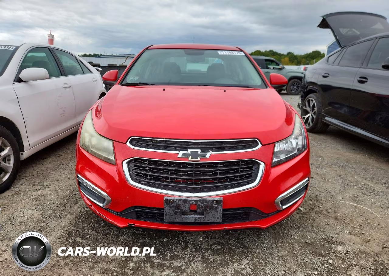 2015 Chevrolet Cruze Lt VIN:1G1PC5SBXF7296090 - 5