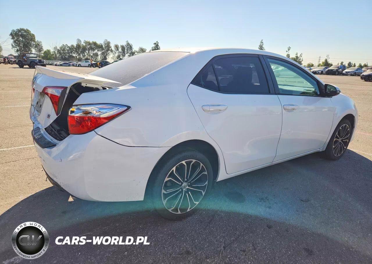 2014 Toyota Corolla S Plus VIN:5YFBURHE4EP054626 - 3