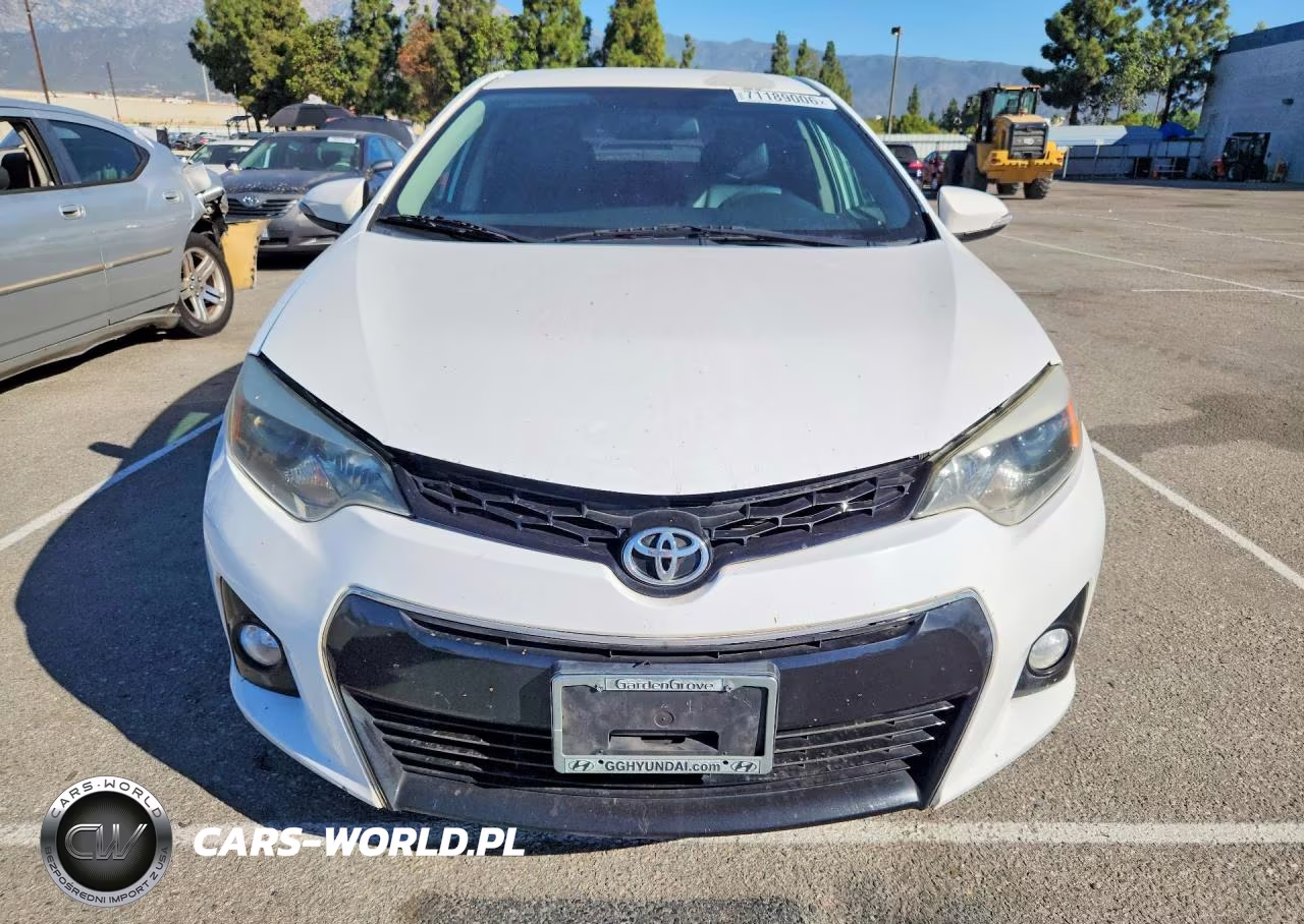 2014 Toyota Corolla S Plus VIN:5YFBURHE4EP054626 - 5